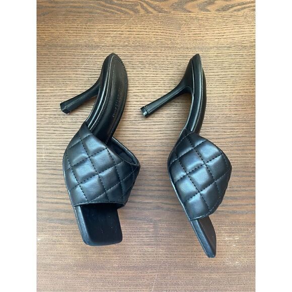 Wild diva Woman’s black heels size 6.5 - Picture 3 of 8